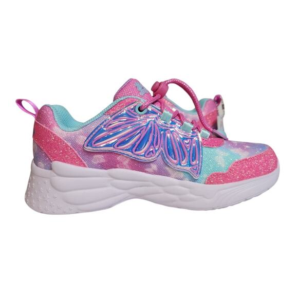 Sketchers Kids sneakers light up magical collections size 1.5 NIB - Picture 4 of 12